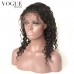 Lace Front Human Hair Wigs 250 Density Deep Wave Front Lace Wig